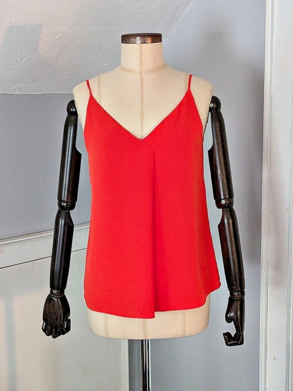 Uniqlo Orange V-Neck Camisole Like New